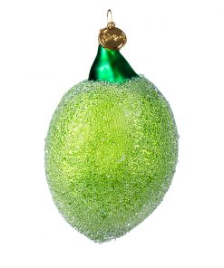 Ornament brad sticla, model lime